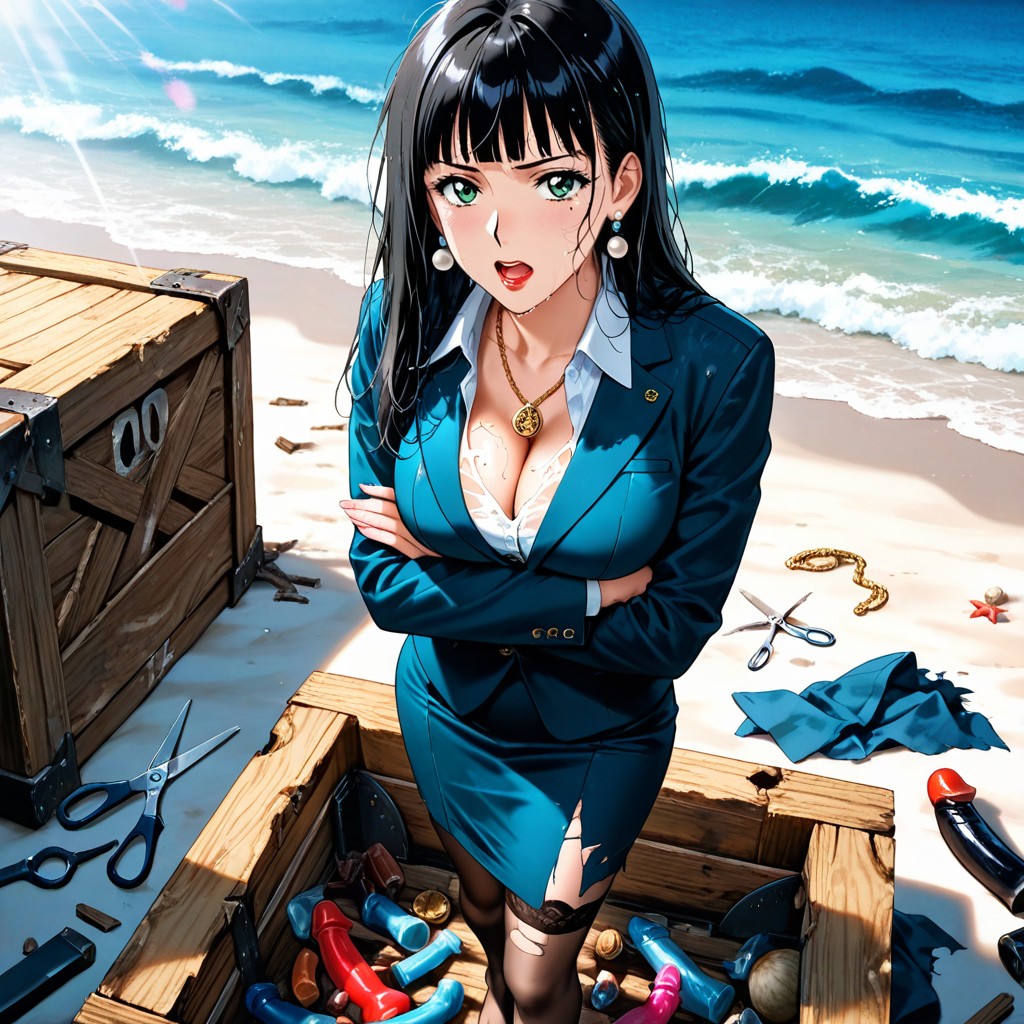Hard Shadow, Scattered Cargo Crates, Sexy Chinese Office Lady Hentai IA