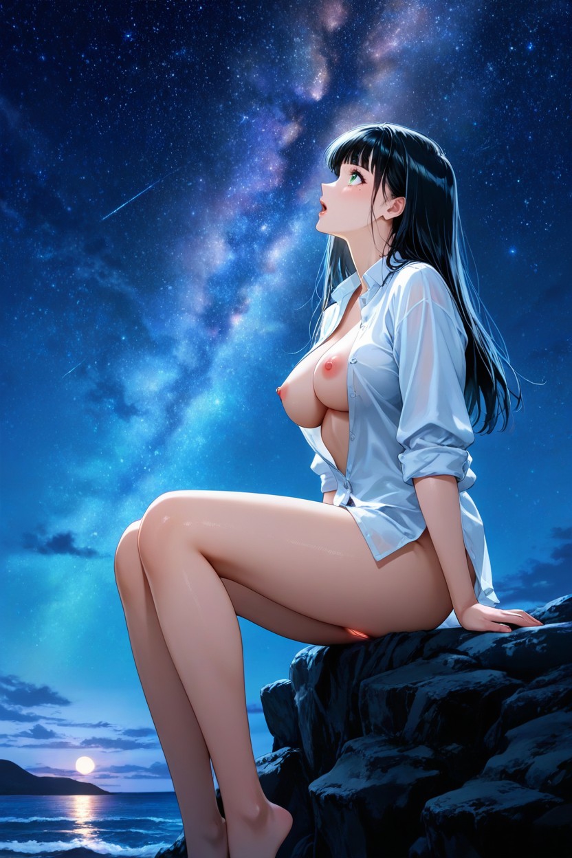 Cinematic, Limp Loose Hair, Soft Lighting Hentai AI Porn