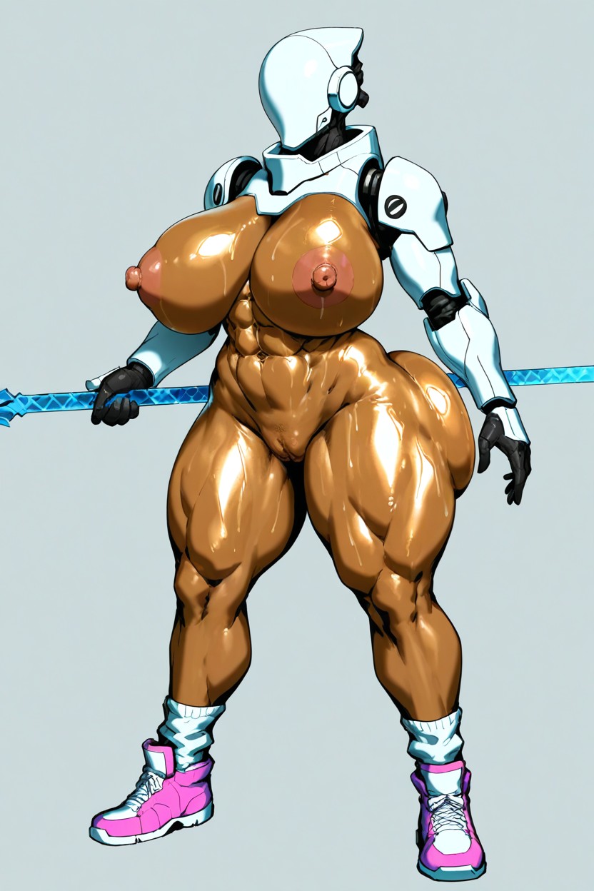 Standing, Perfect Anatomy, Nippless Hentai AI Porn