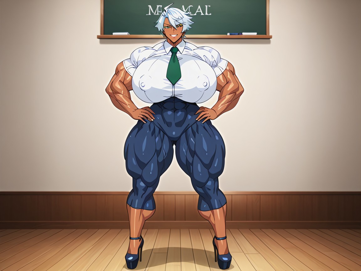 Thick Thighs, Thai, Ass Bigger Than Torso Hentai AI Porn