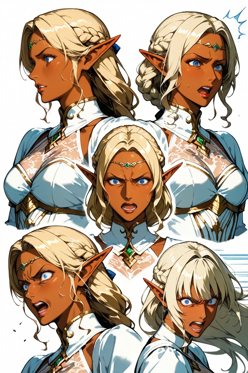 Side View, Zutta Art Style, Masterful Aesthetic Hentai AI Porn