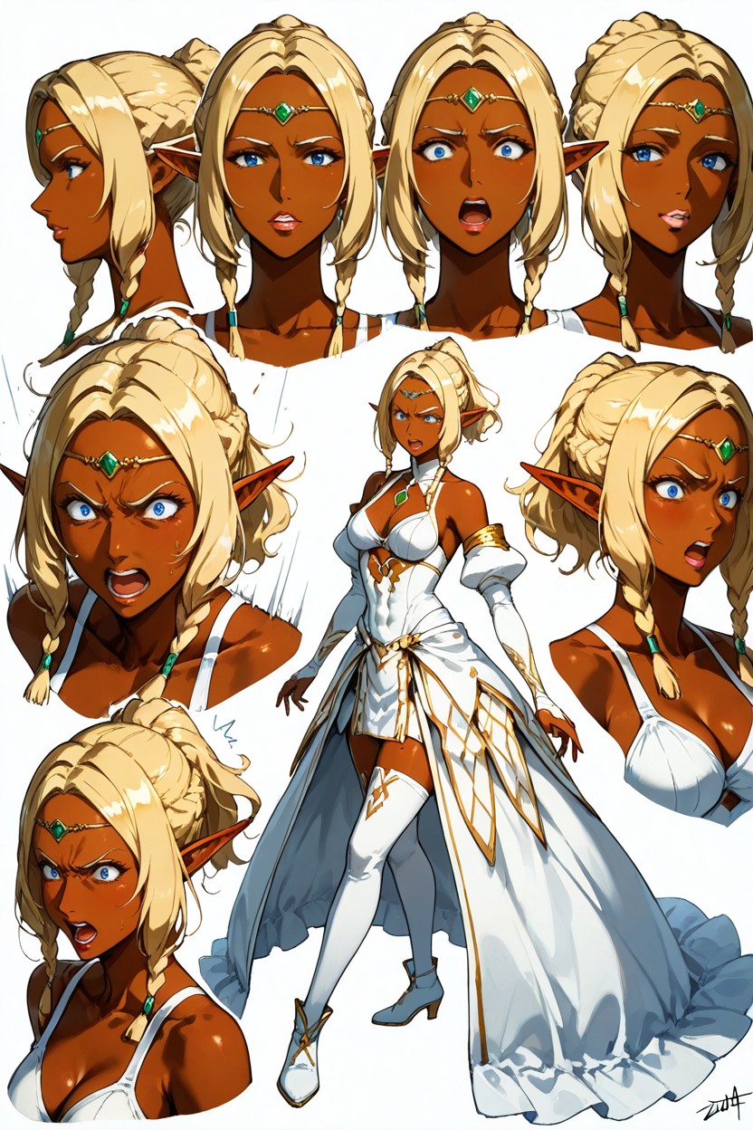 White Background, Run, Motion Lines Hentai AI Porn