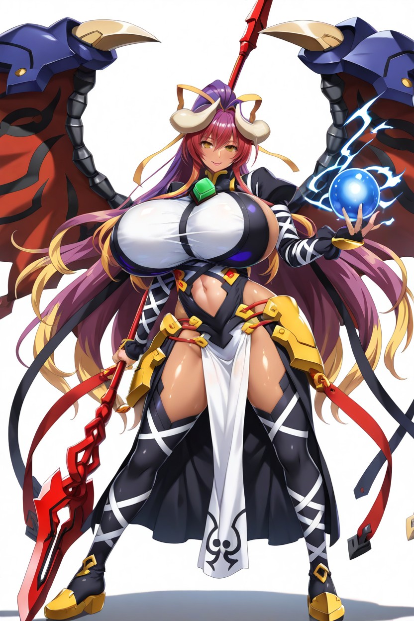 Stomach Cutout, Hyper Colossal Breasts, 25+ Hentai AI Porn