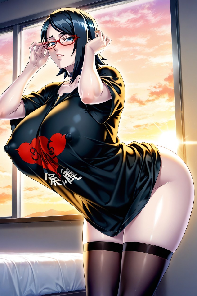 25+, Bending At The Waist, Bottomless Hentai AI Porn
