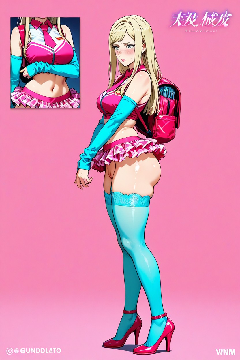 Stilleto High Heels, Vbnm, Sucked In Stomach Hentai AI Porn