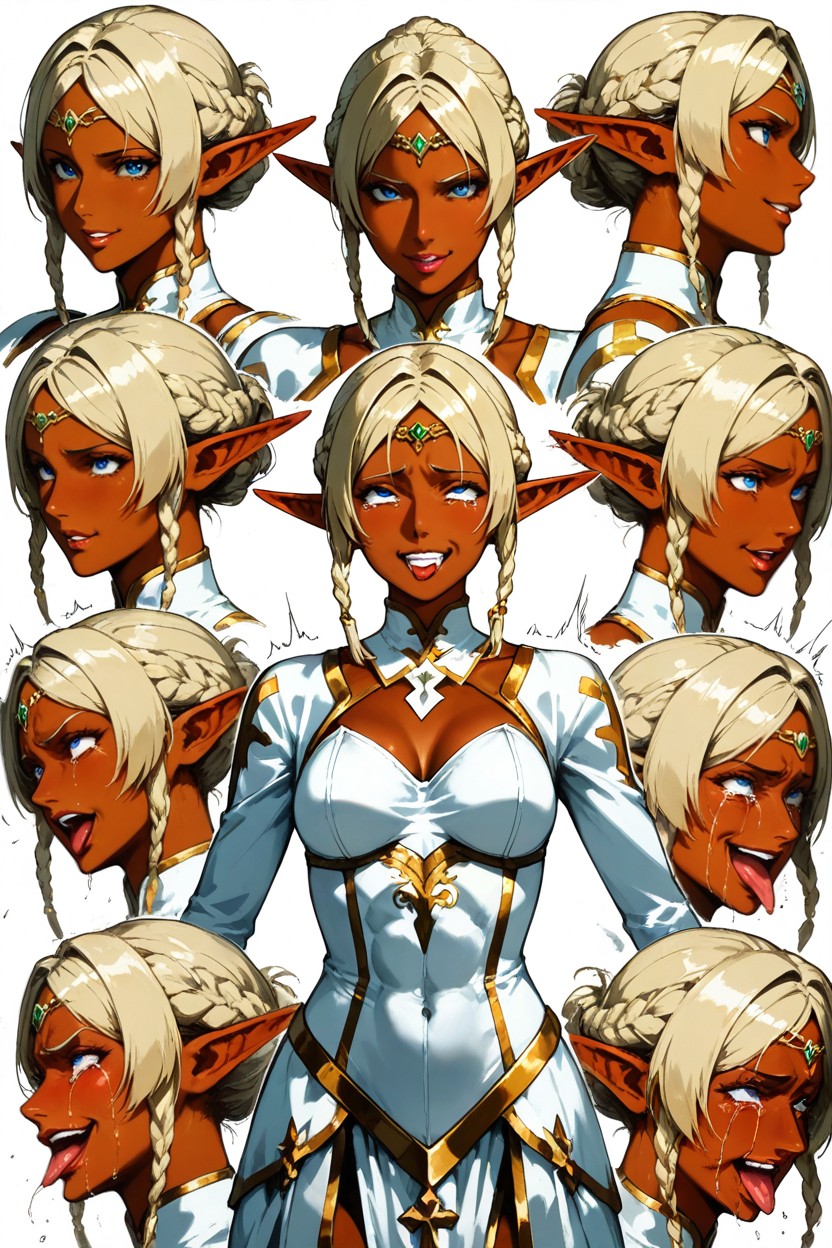 Backlit, Blue Eyes, Small Breasts Hentai AI Porn