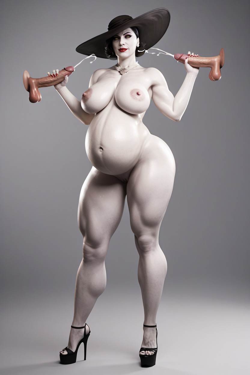 Nude, 1 Person, Full Body Hentai AI Porn