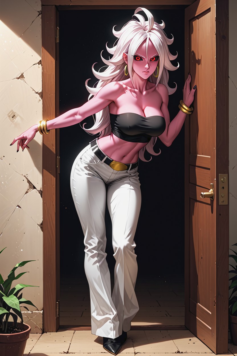 Natural Lighting, Curvy Athletic Build, Realistic Proportions Hentai AI Porn
