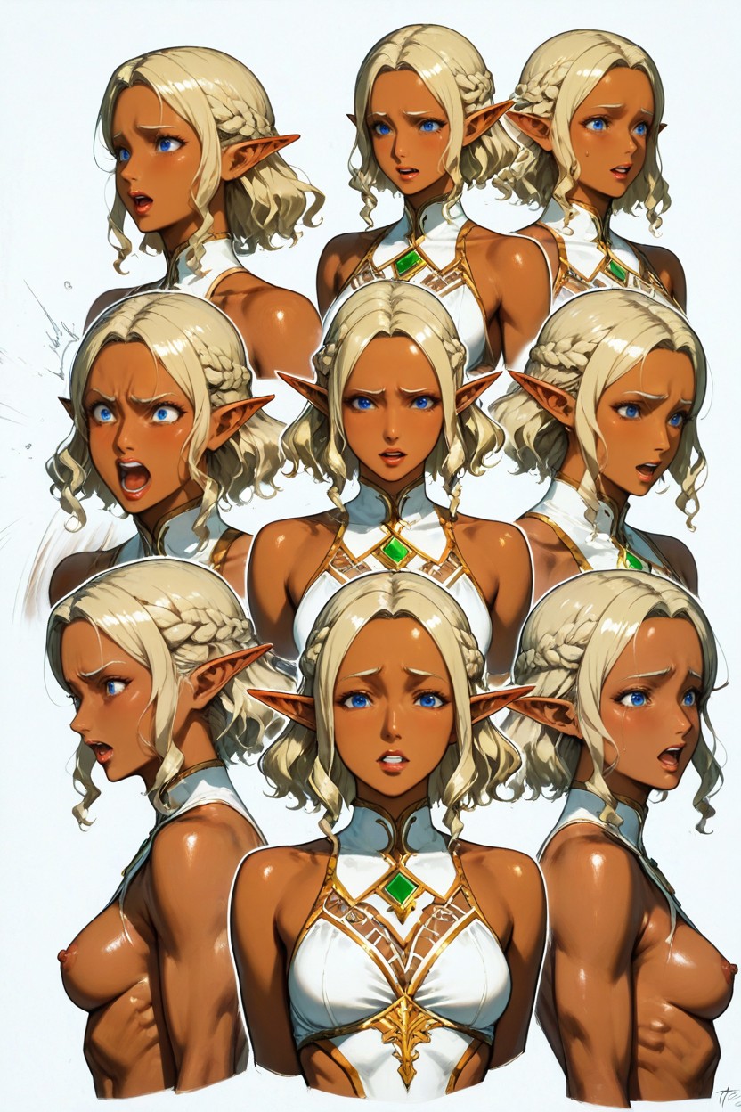 Futaba Lily Ramses, Consistent Facial Features, Frustated Hentai AI Porn