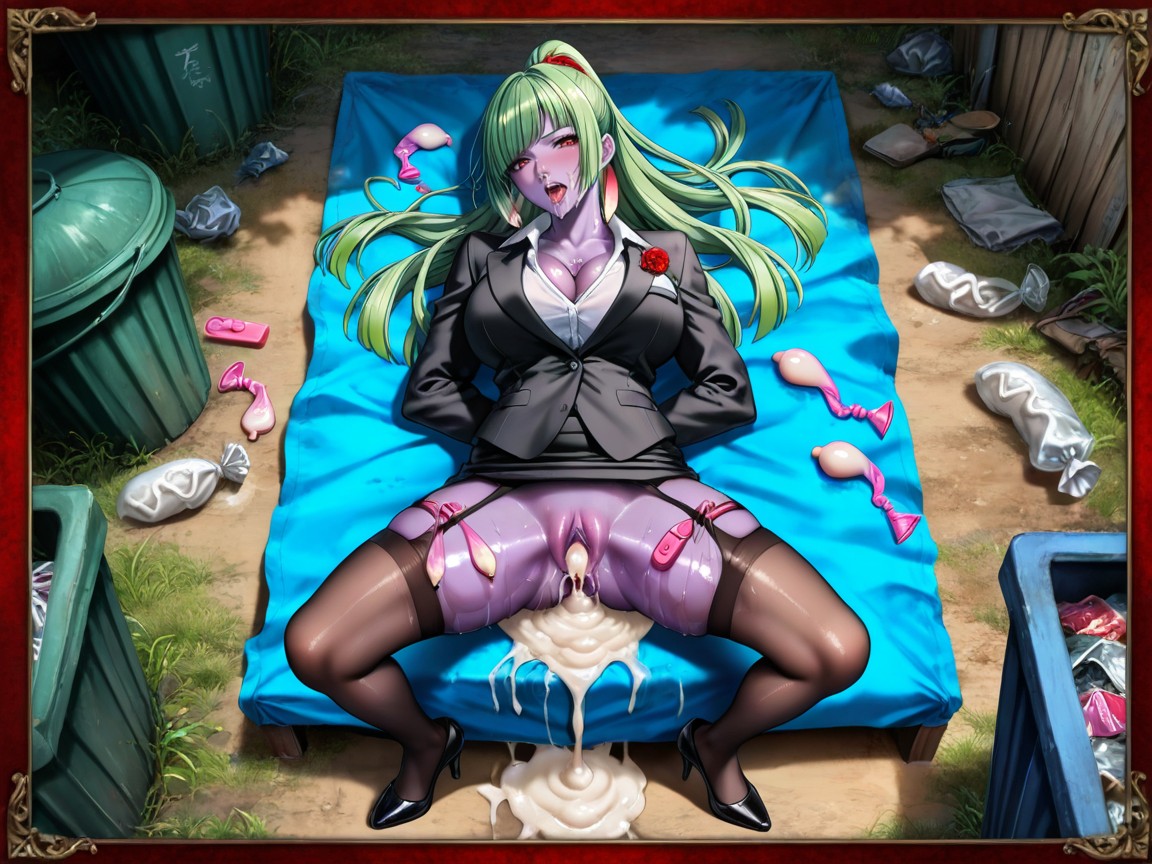 Used Condom, Sweat, Pantyhose Hentai AI Porn