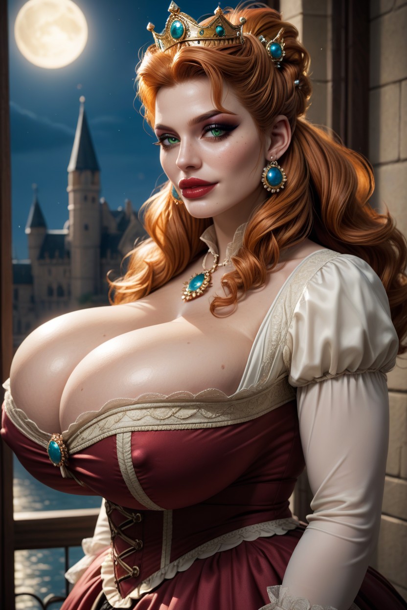 30+, Castle, Enormous Fat Tits Hentai AI Porn