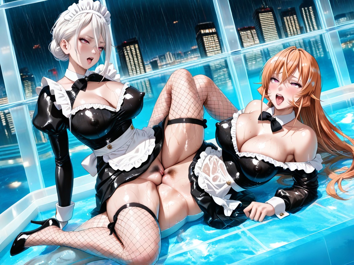 Wearing Luxurious Heels, Erect Nipples, Anatomically Accurate Hentai IA