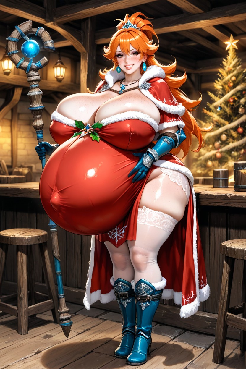 Solo, Clenched Teeth, Gift Boxes Hentai AI Porn