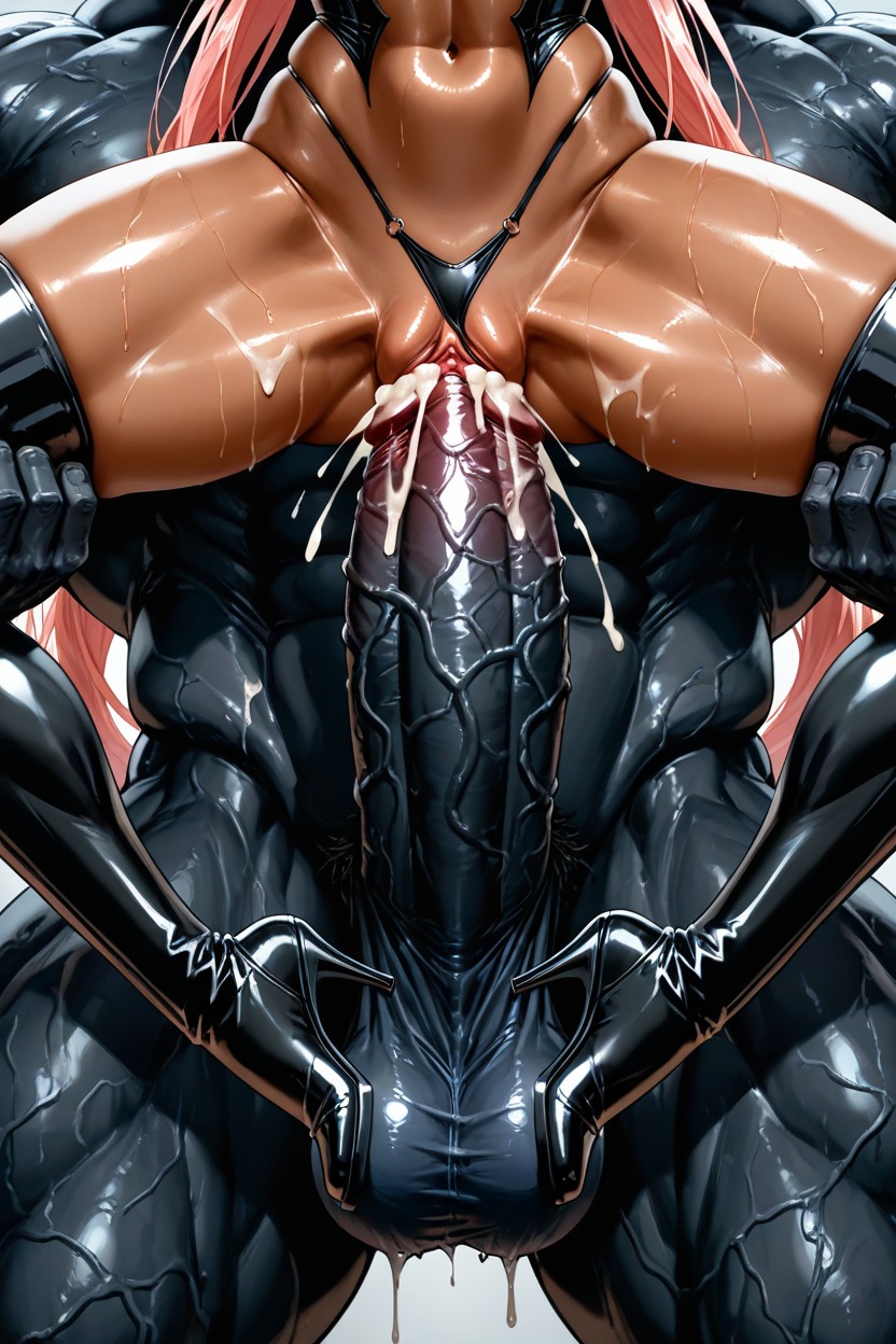 Oversized Penetration, Incredibly Long And Thick Erect, Thong Ripped Porno IA Hentai