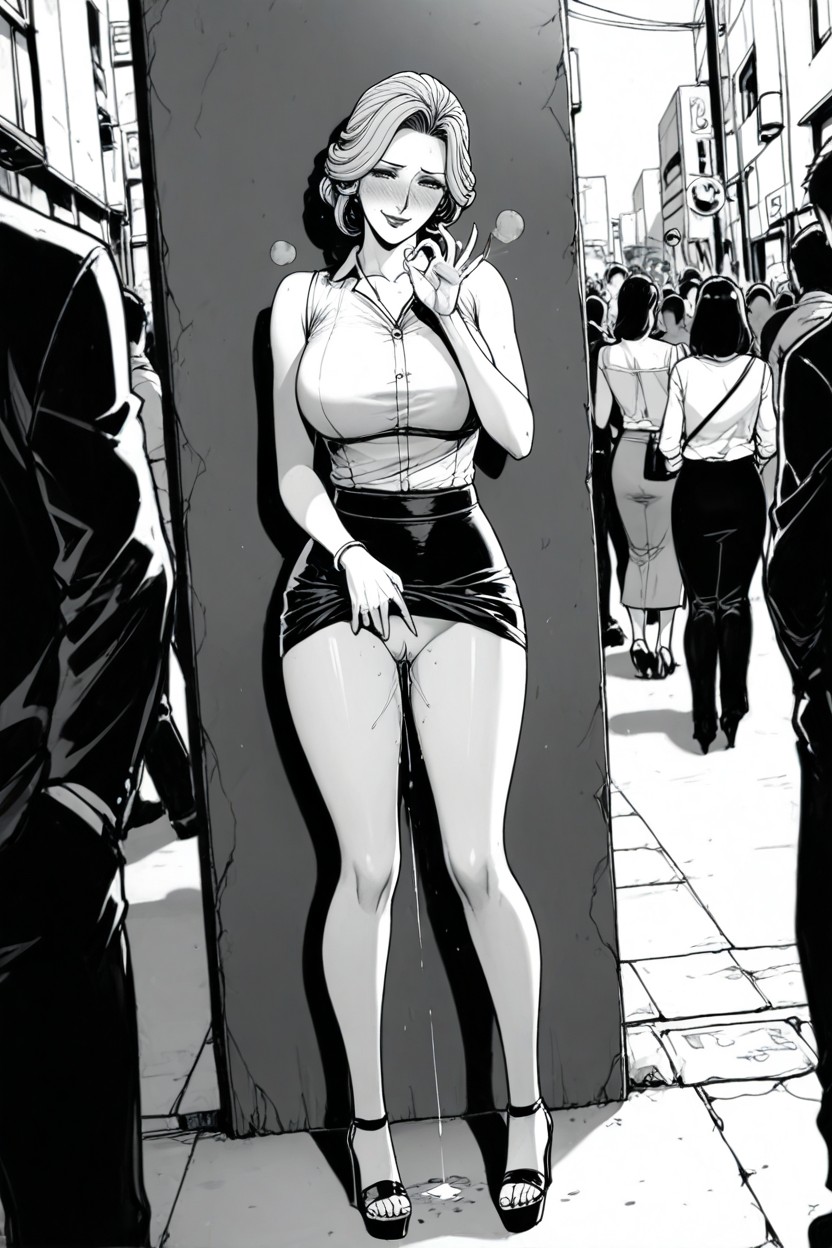 Front View, Pussy Juice, 50+ Hentai AI Porn