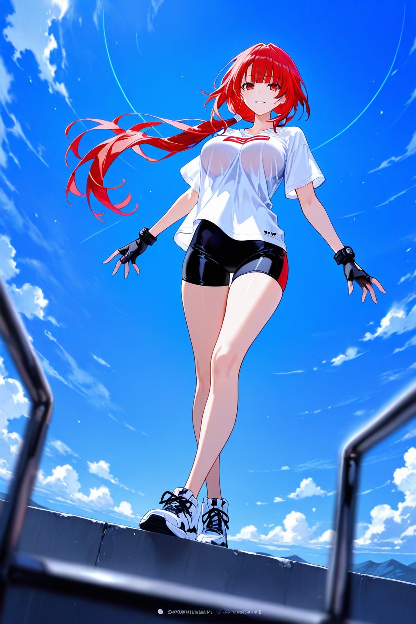 Light Smile, Wind, Average Height Hentai AI Porn