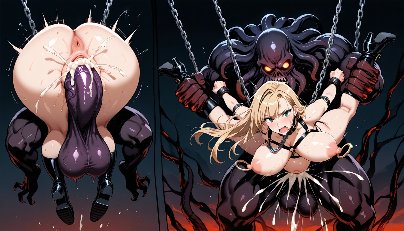 Pussy Juices, Light Fog, Eyebrows Hentai AI Porn