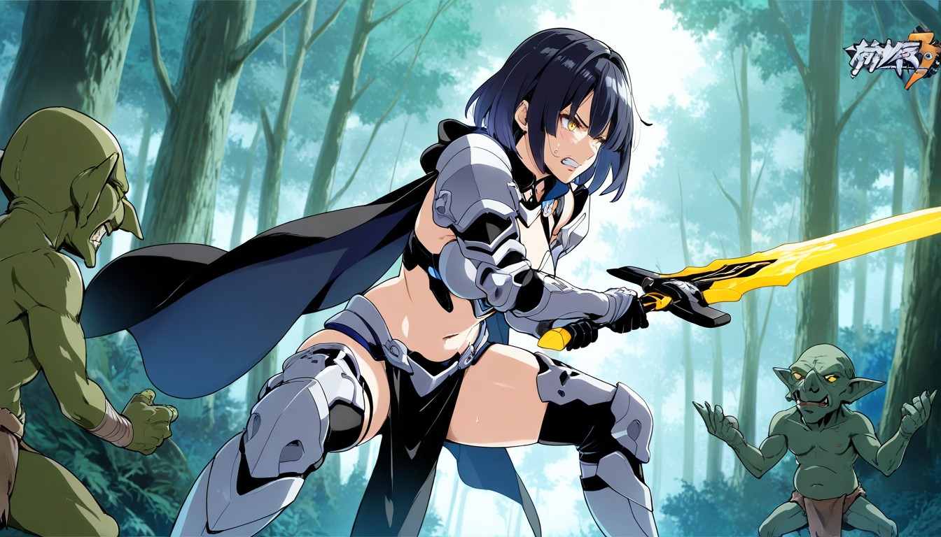 Day, Hold Sword, Clenched Teeth Hentai AI Porn
