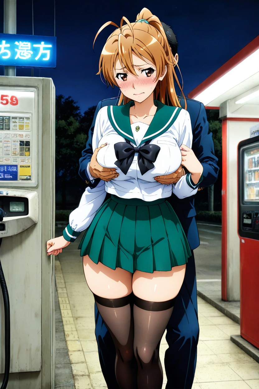 Skirt, Intense Fucking, Serafuku Hentai AI Porn