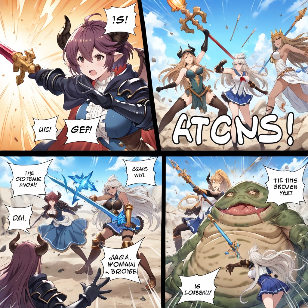 Sharp Focus, Battlefield Debris, Metera From Granblue Fantasy Hentai AI Porn