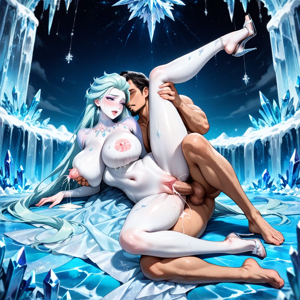 Very Beautiful Face, Naked, Anatomically Correct Hentai AI Porn