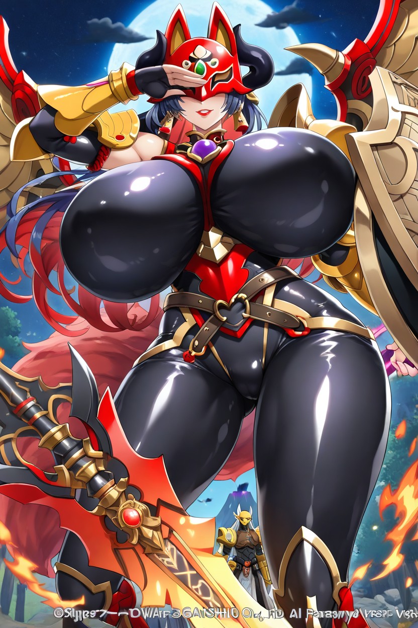 Stormtrooper Armour, Hyper Breasts, Wide Hips Hentai AI Porn