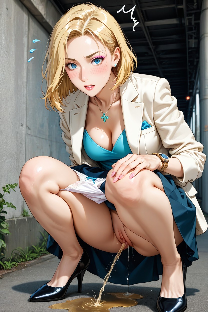 Shoes, Accurate Pussy, Wearing A Skirt Hentai AI Porn
