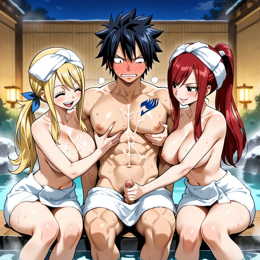 Massive Cumshot, Gemidos, Traviesa Hentai IA