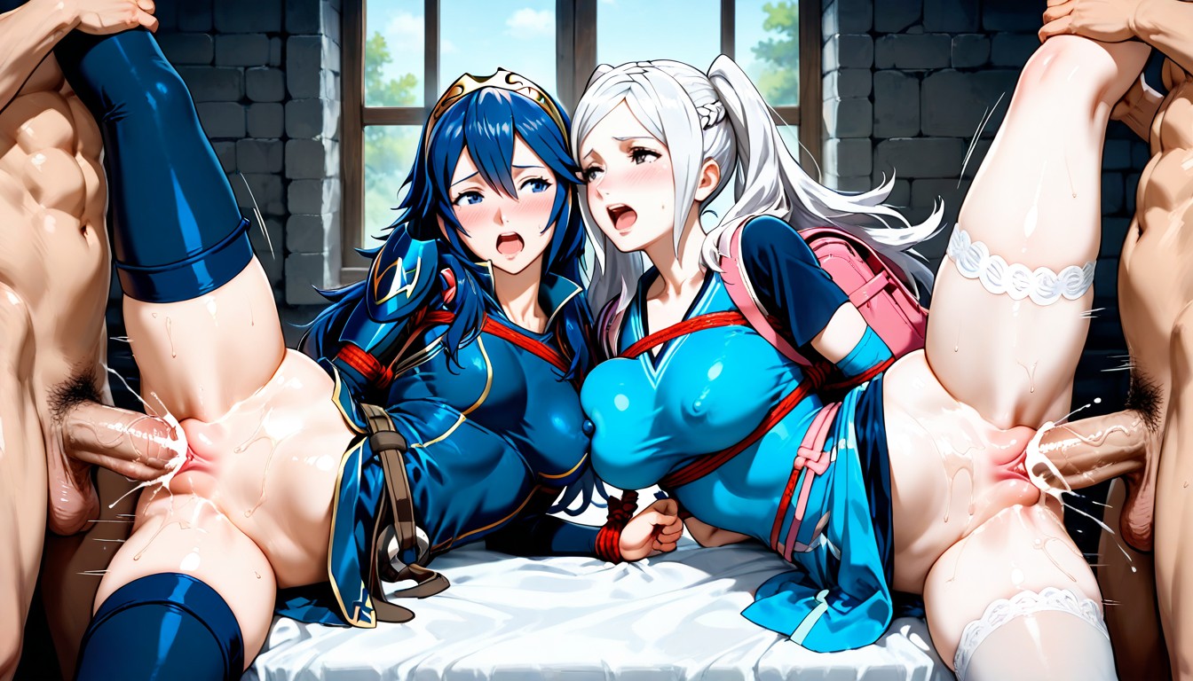 Rough Insertion, Pink Backpack, Body Porno IA Hentai