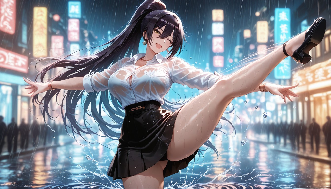 Medium Shot, Joyful Expression, Solo Hentai AI Porn