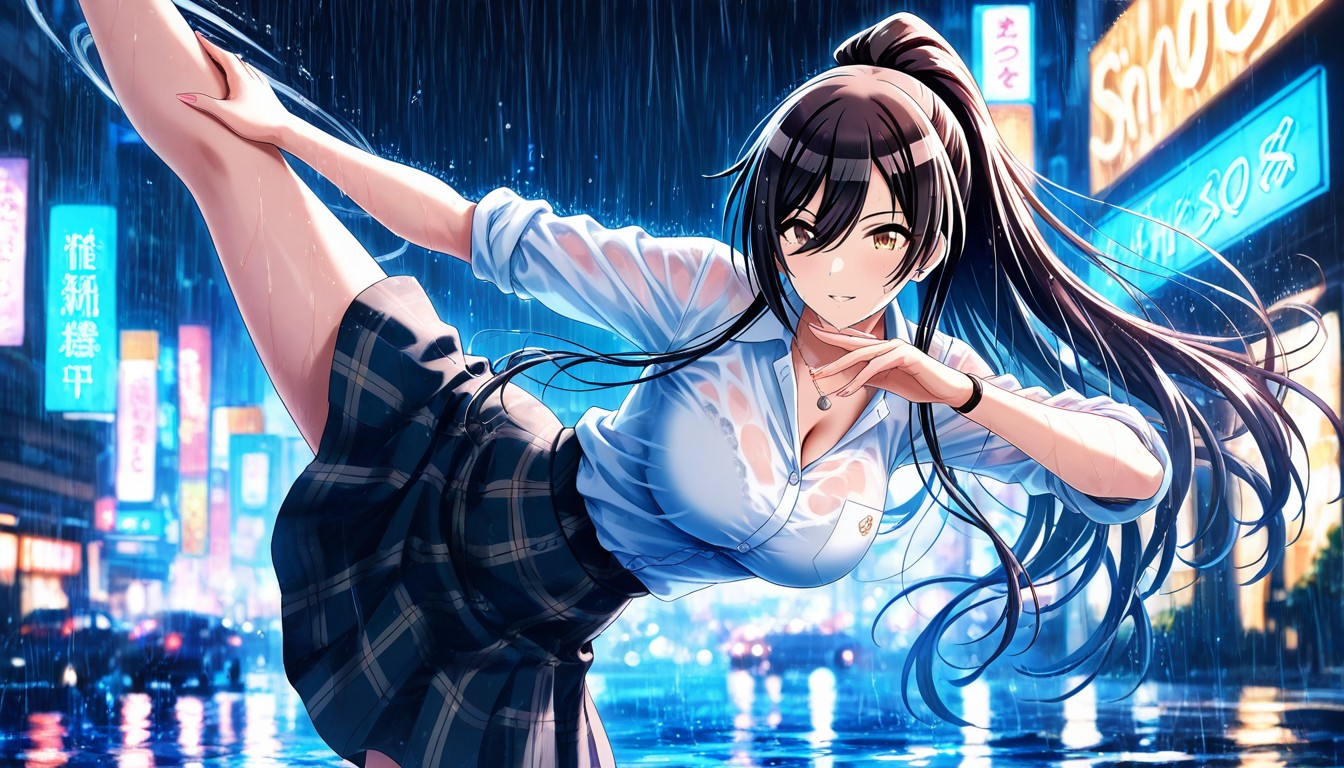 Joyful Expression, Sharp Focus, Vivid Colors Hentai AI Porn