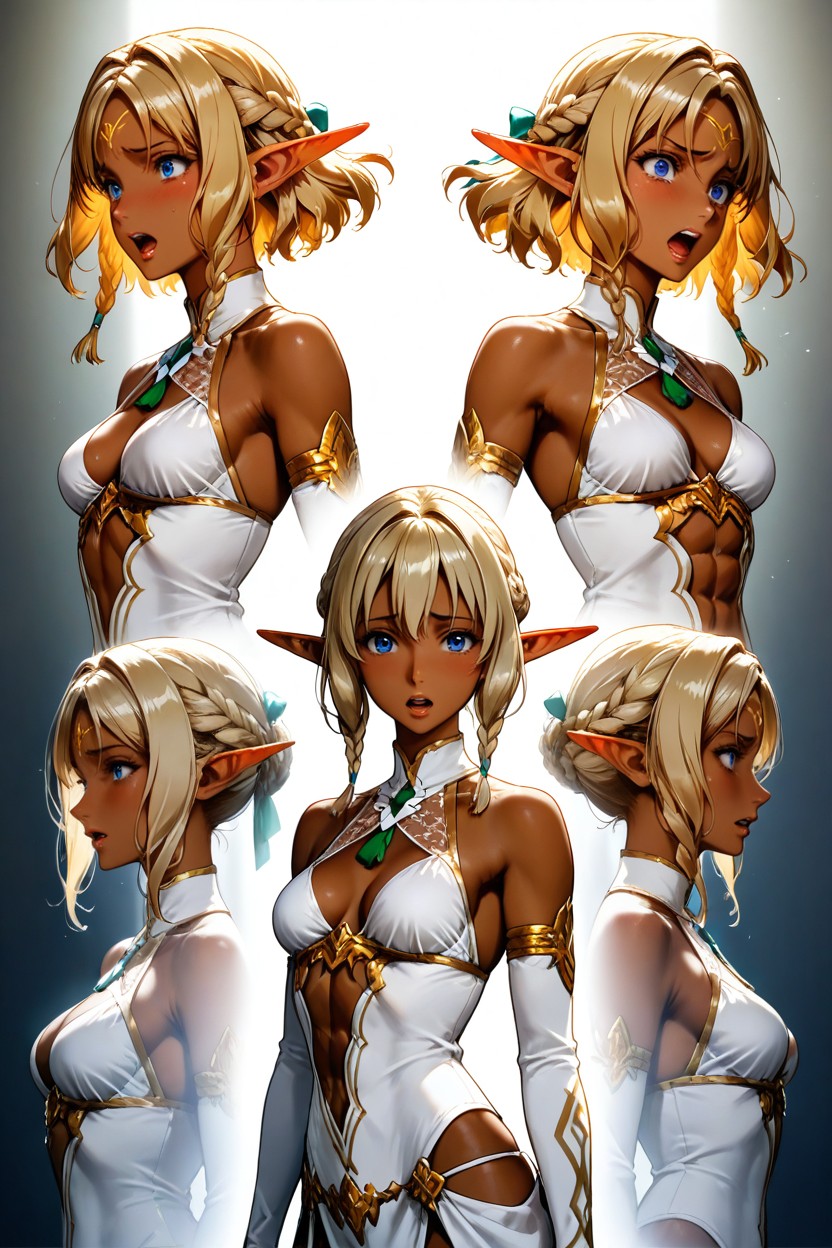 Large Emotional Range, Soft-realism Anime Style, Dynamic Linework Hentai AI Porn
