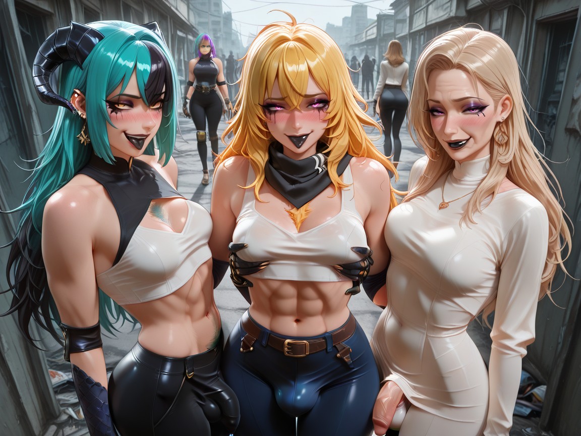 Caliente, Pequeño, Groping Hentai IA