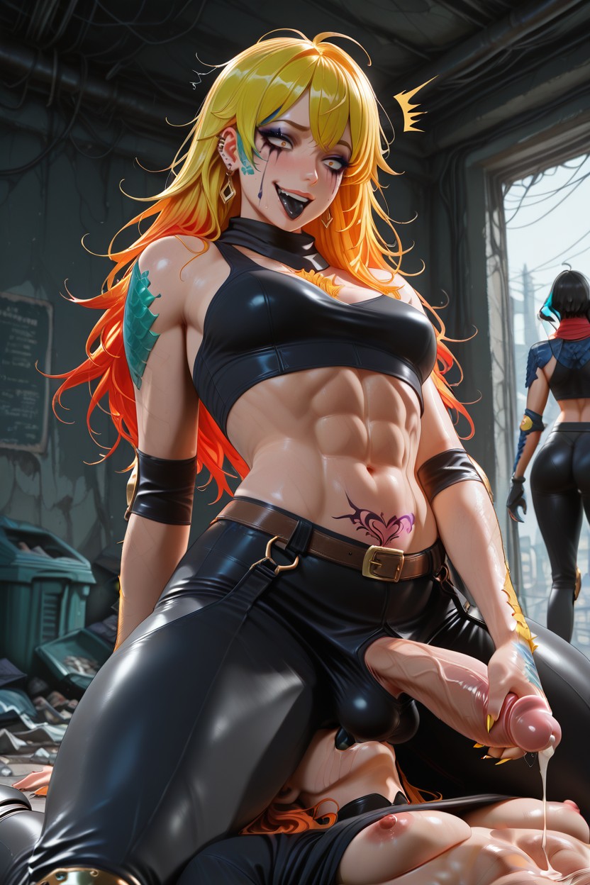 Thick Tongue, Smug, 18+ Hentai AI Porn