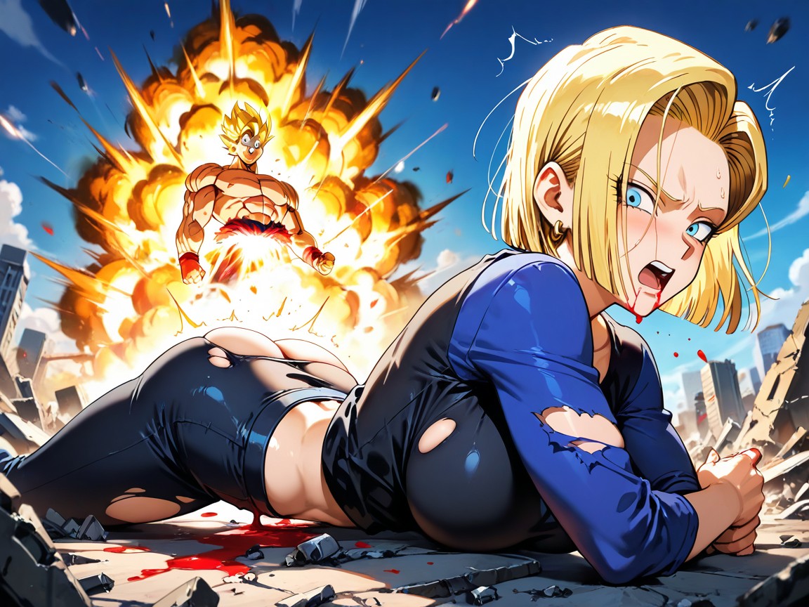 25+, Android Laying On Her Stomach, Fit Hentai AI Porn