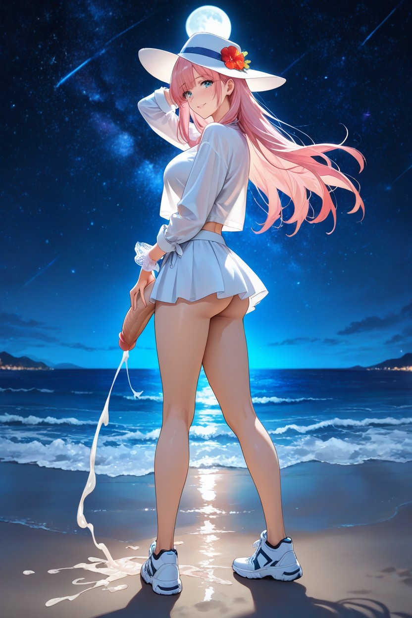 Not Looking At Viewer, Solo, Uncensored Hentai AI Porn