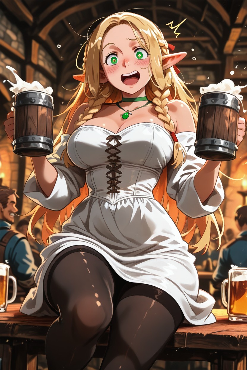 Grinning, Happy, Playfull Hentai AI Porn