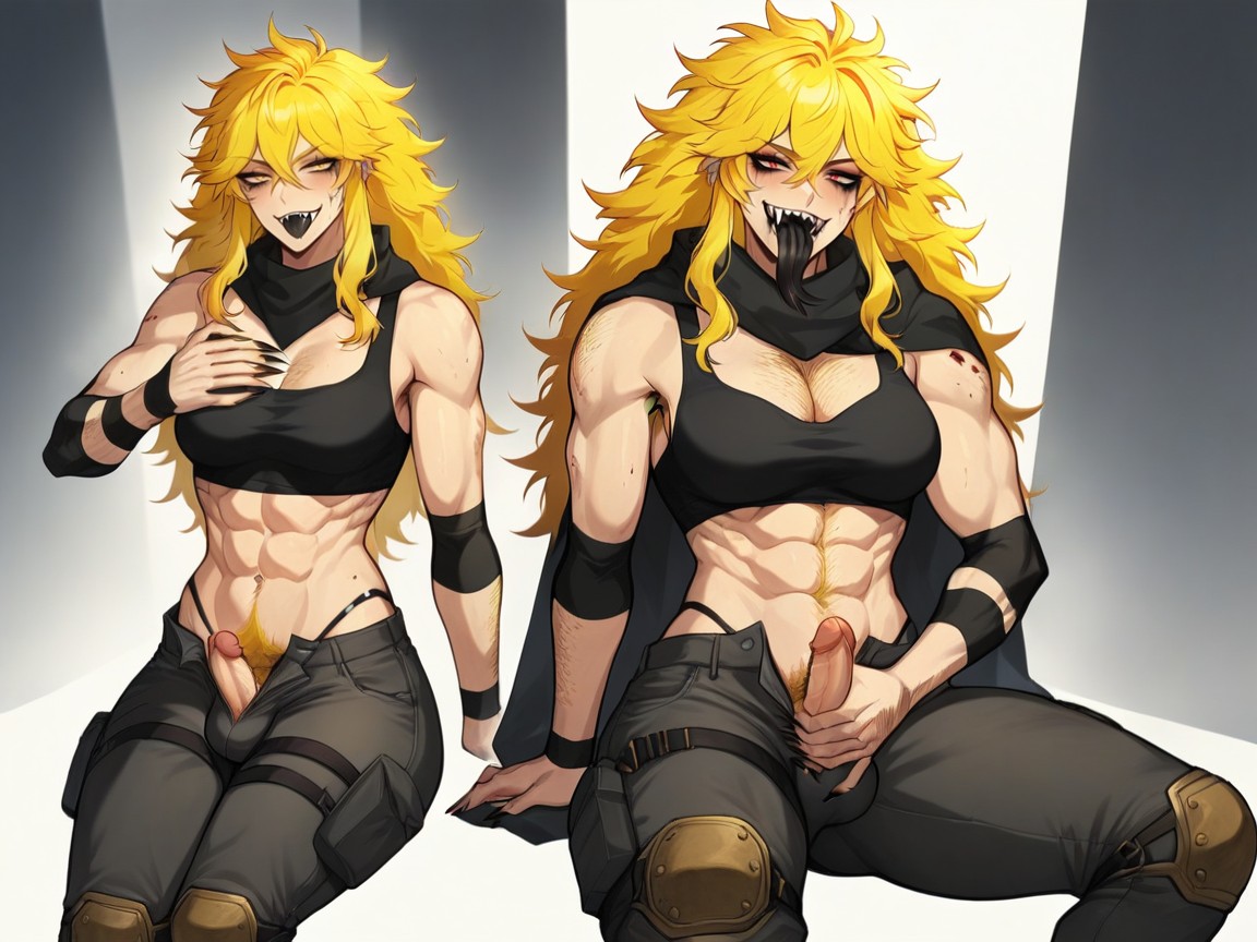 Chest Hair, Thick Hair, Smug Hentai AI Porn