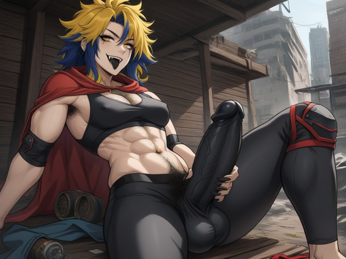 Messy Hair, Back Hair, Modelando Hentai IA