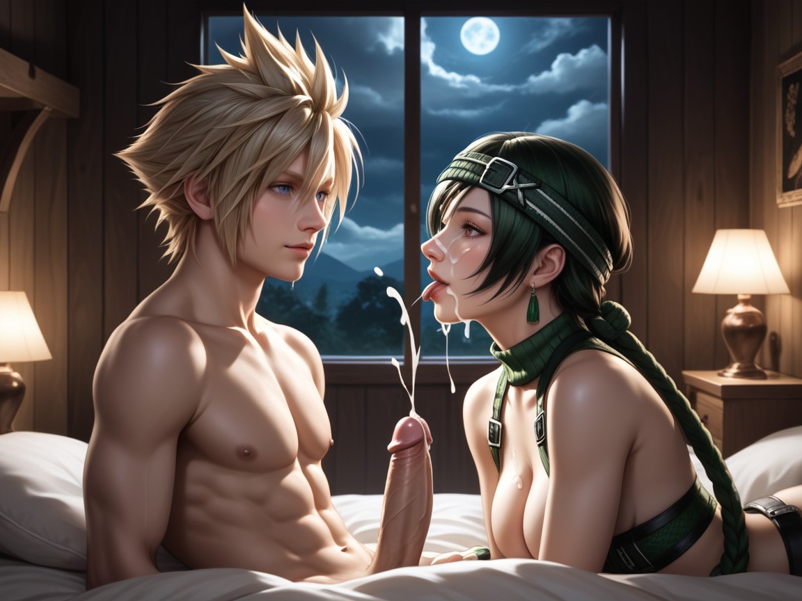 Yuffie Cumshots, Scenery, Break Hentai IA
