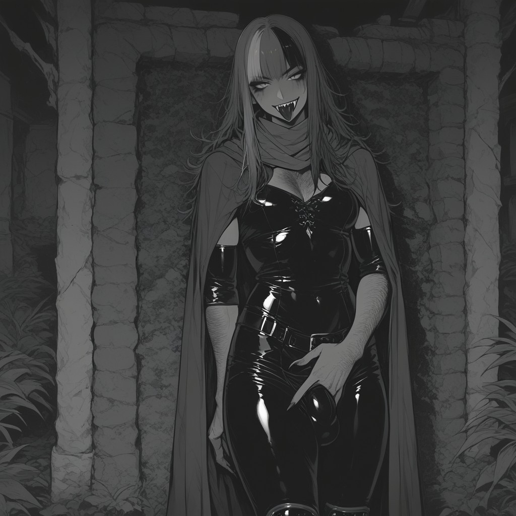 Fantasy Bodysuit, Chest Hair, Ruins Hentai AI Porn