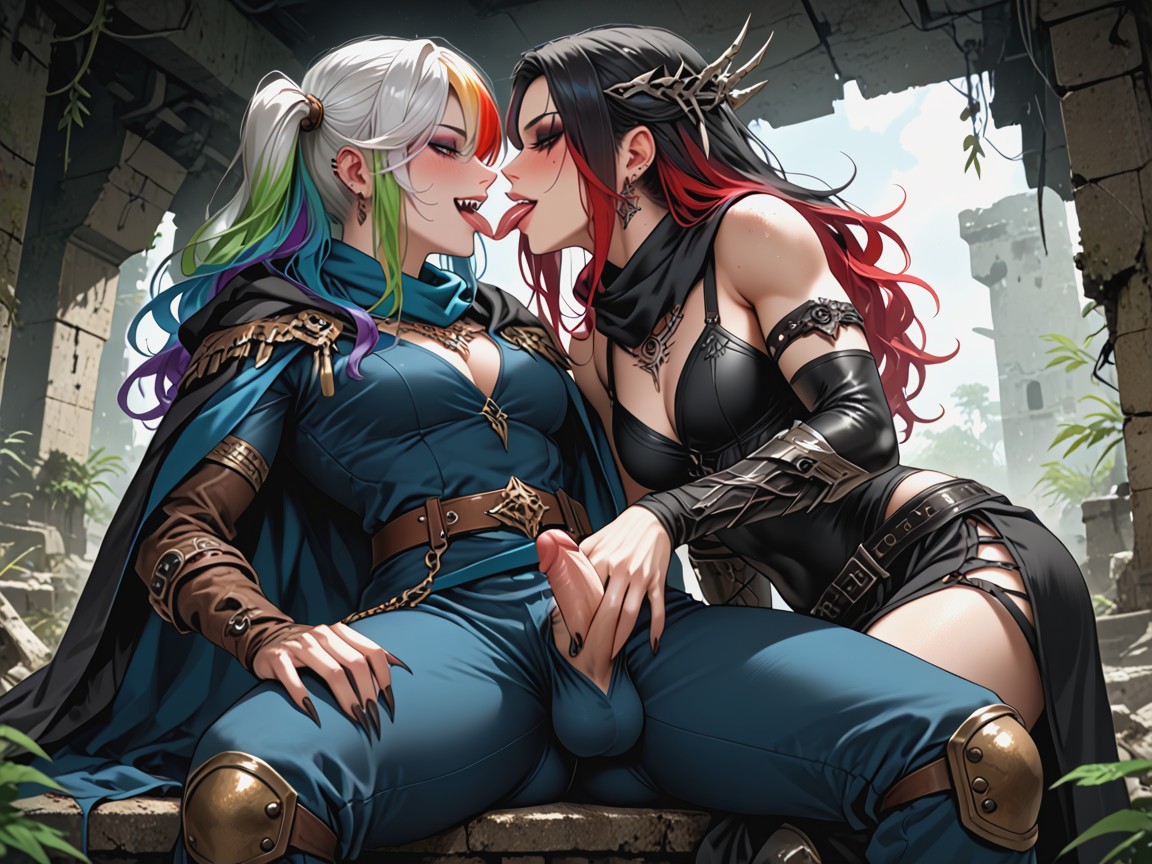 Scarf, Jewelry, Groping Hentai AI Porn
