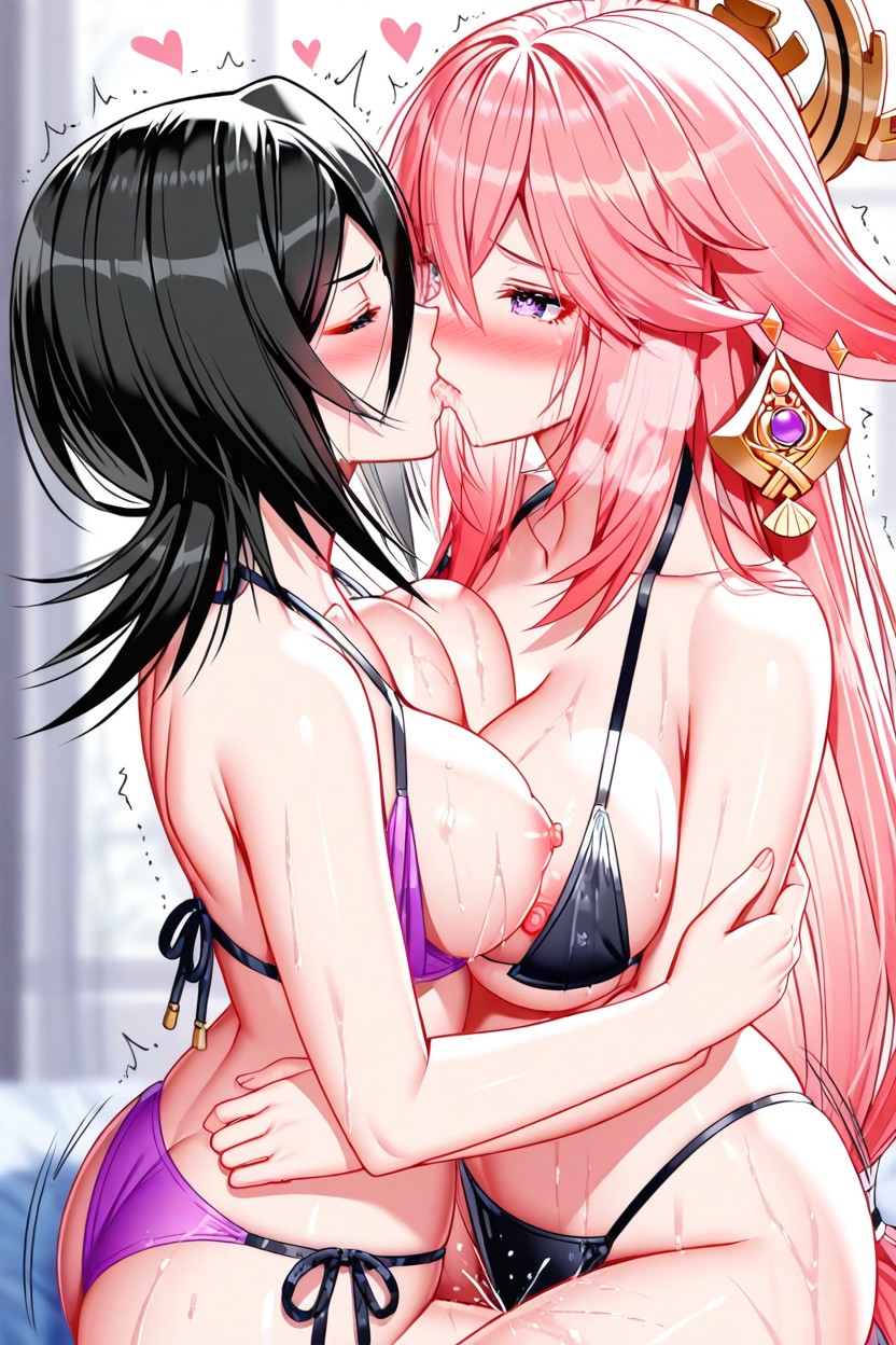 Tight, Yae Miko, Motion Lines Hentai AI Porn