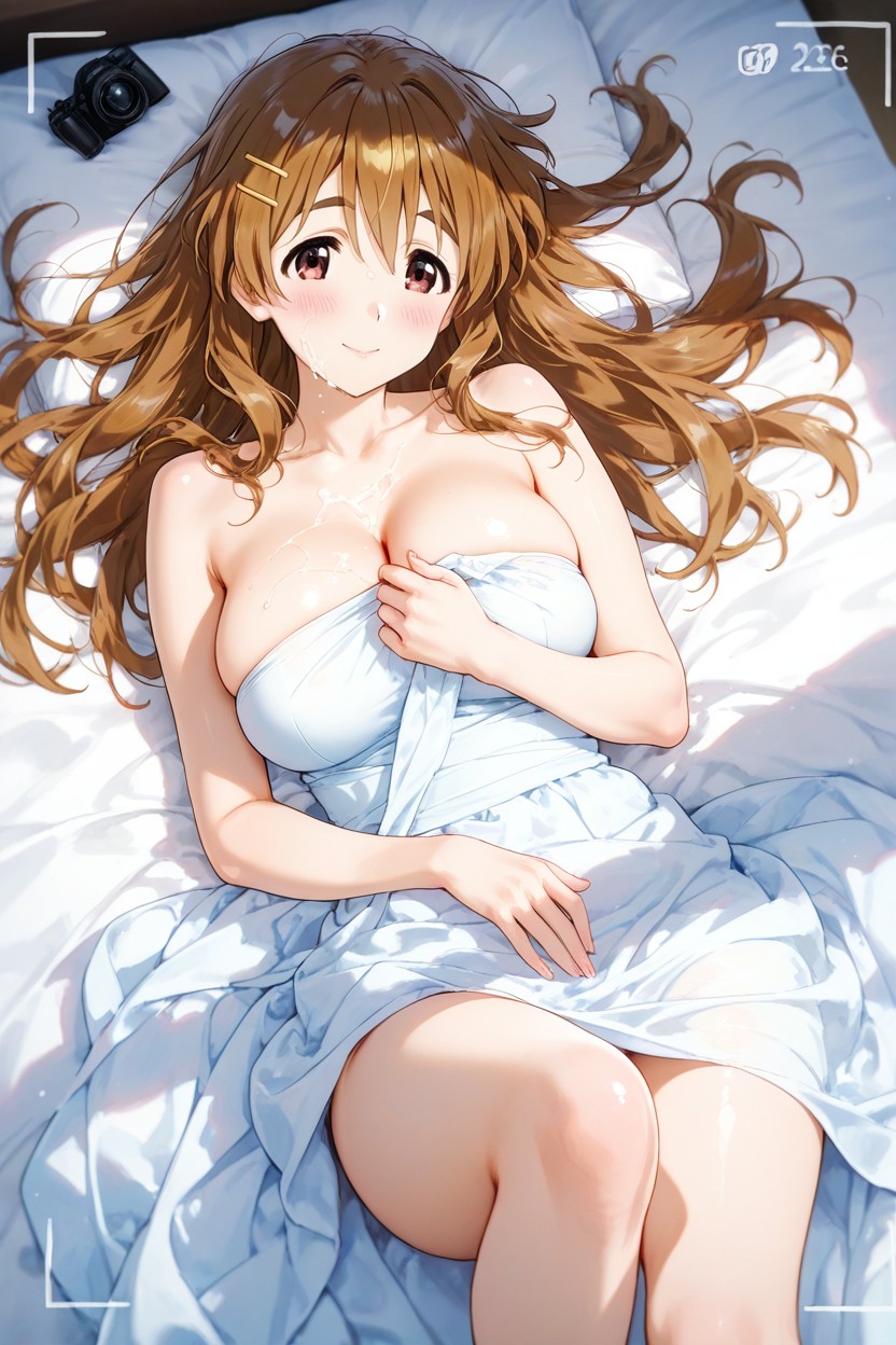 Yui Hirasawa, Enhancing Depth And Visual Interest Ensure The Mood Is Tranquil, Intimate Hentai AI Porn