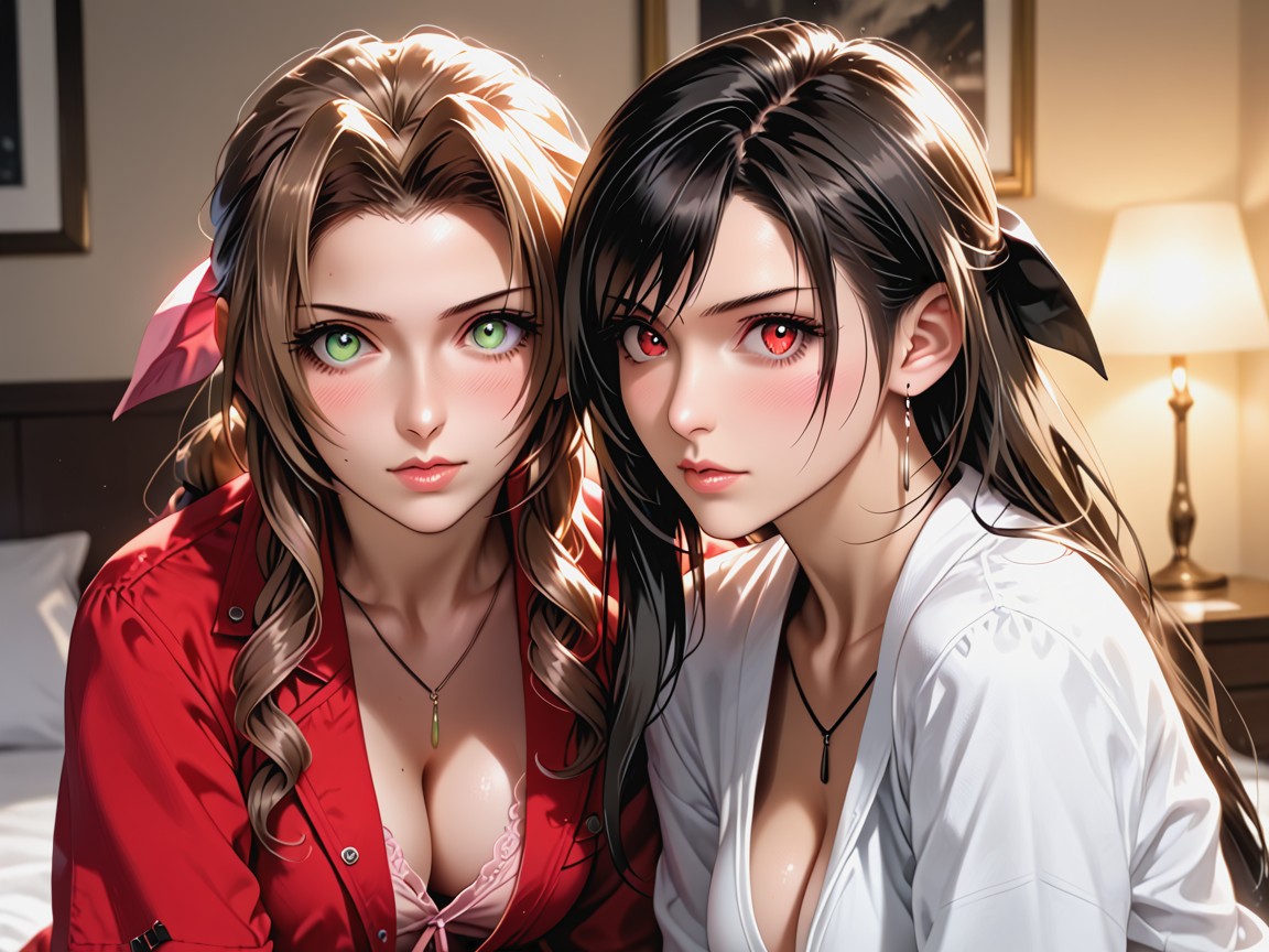 Loose Pajamas, Newest, Glossy Skin Hentai AI Porn