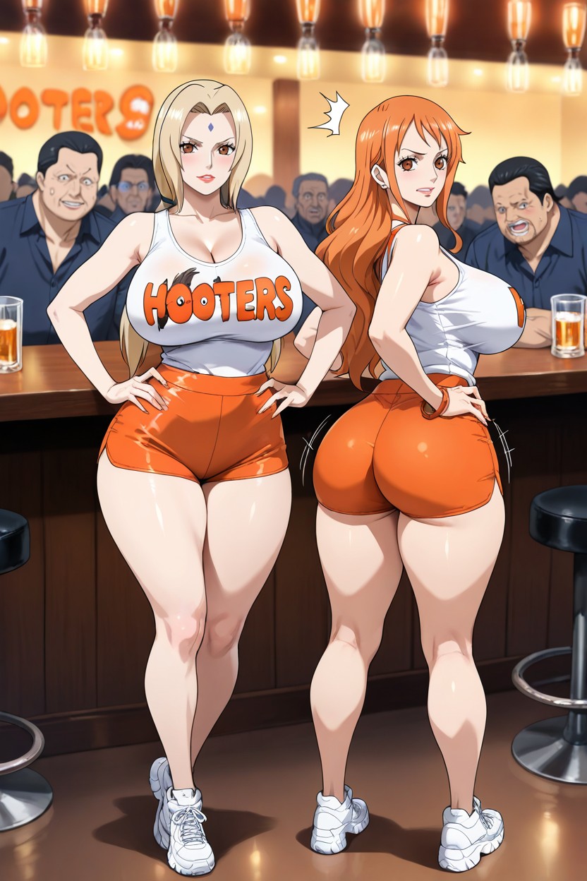 Nami From One Piece, 25+, Elegant Detailed Faces Hentai AI Porn