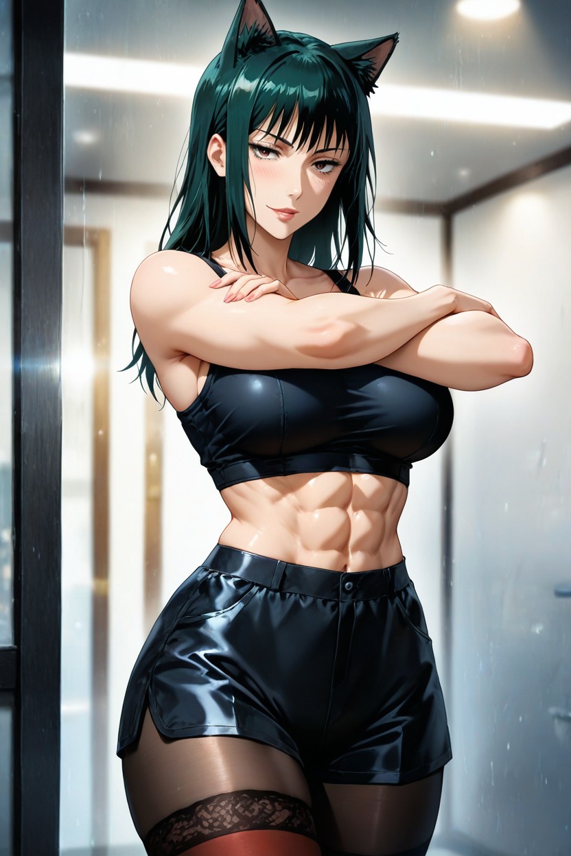25+, Tank Top, Rounded Breast Hentai AI Porn