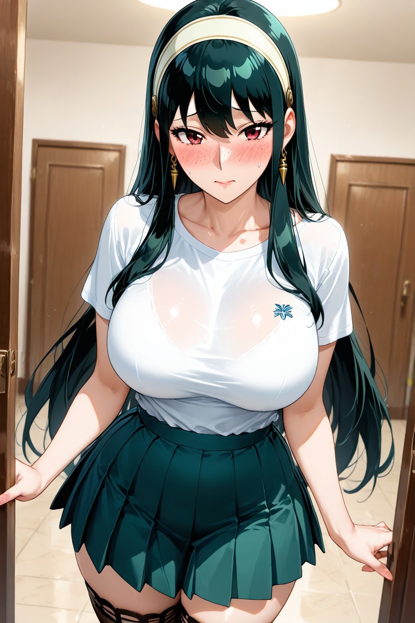 Round Face, Yor Briar Spy X Family, Beautiful Face Hentai AI Porn