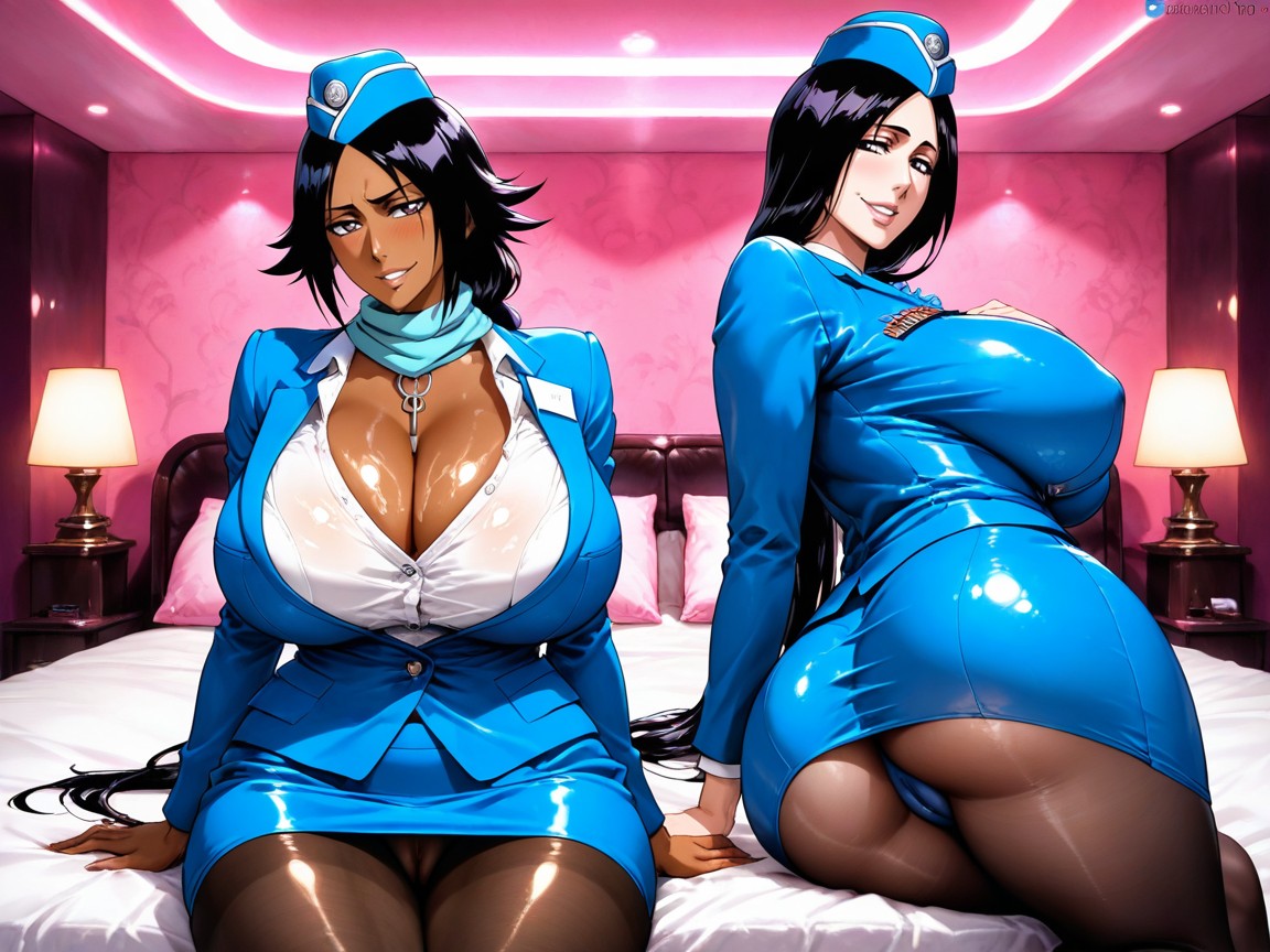 30+, Voluptuous, Extreme Beautiful Face Hentai AI Porn