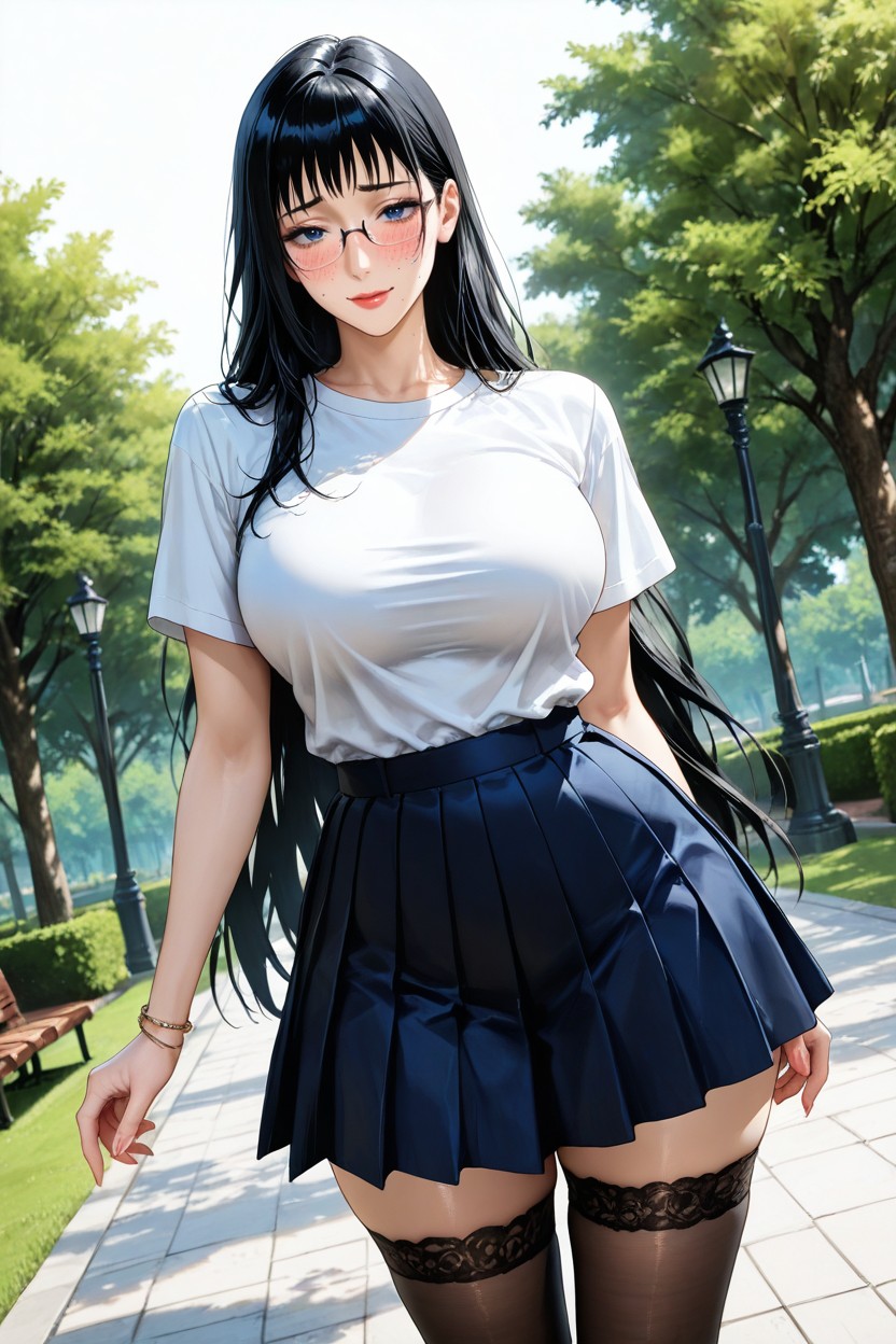 Extremely Blush, Leanbody, Highly Detailed Face Hentai AI Porn